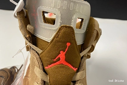 Jordan Popular Travis 9018 Scott 6 Retro 628 Khaki British DH0690- 0724